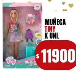 Supermercados Mariano Max Tiny muñeca tiny oferta