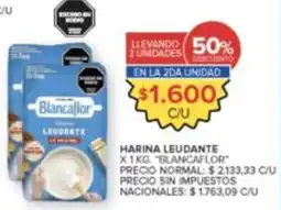 Carrefour Blancaflor harina leudante oferta
