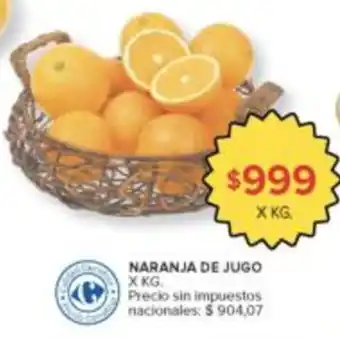Naranja de jugo