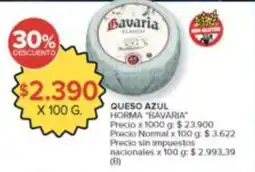 Carrefour Bavaria queso azul oferta