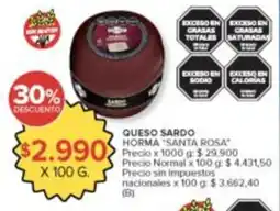Carrefour Sardo queso oferta