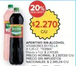 Carrefour Terma aperitivo sin alcohol oferta