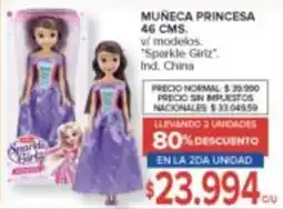 Carrefour Sparkle Girl muñeca princesa oferta