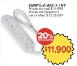 Carrefour Zapatilla maxi oferta