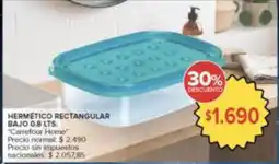 Carrefour Carrefour Home hermético rectangular oferta