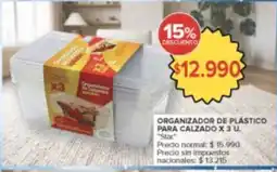 Carrefour Star organizador de plástico para calzado oferta