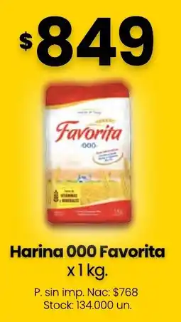 Changomas Favorita harina 000 oferta
