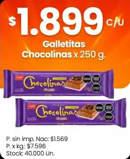 Changomas Chocolinas galletitas oferta