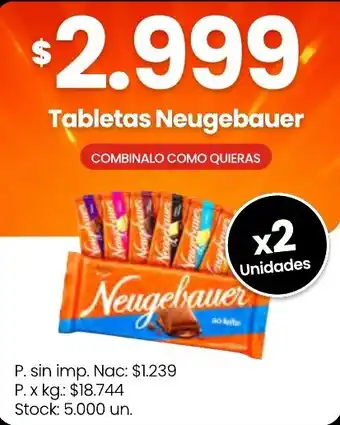 Changomas Neugebauer tabletas oferta