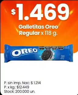 Changomas Oreo galletitas oferta