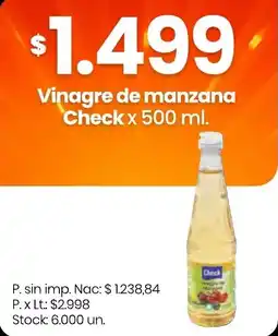 Changomas Check vinagre de manzana oferta