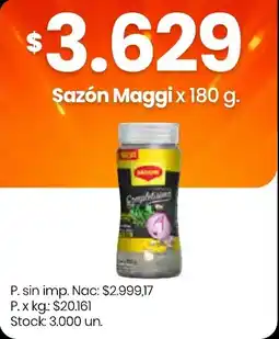 Changomas Sazón Maggi oferta
