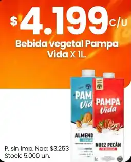 Changomas Pampa vidad vegetal oferta
