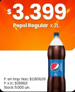 Changomas Pepsi regular oferta