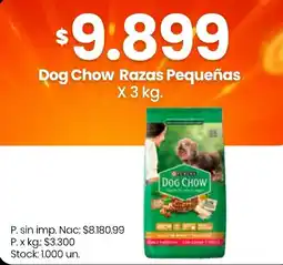 Changomas Dog Chow Razas Pequeñas oferta