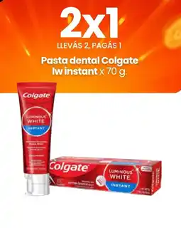 Changomas Colgate pasta dental luminous white instant oferta