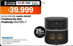 Changomas Peabody freidora de aire oferta