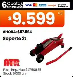 Changomas Atr soporte 2t oferta