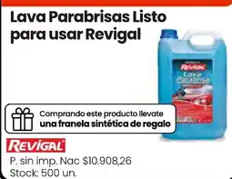 Changomas Revigal lava parabrisas oferta
