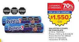 Carrefour Express Pepitos! galletitas c/chips de chocolate oferta