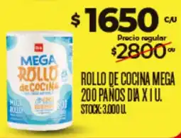 Supermercados DIA Mega rollo de cocina oferta