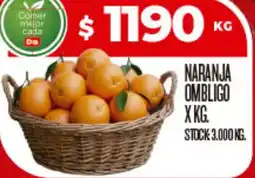 Supermercados DIA Naranja ombligo oferta