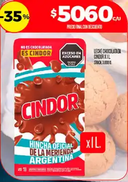 Supermercados DIA Cindor leche chocolatada oferta