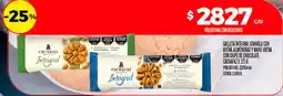 Supermercados DIA Cachafaz galleta integral granola con avena, almendras y maní / avena con chips de chocolate oferta