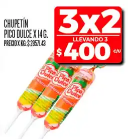 Supermercados DIA Pico Dulce chupetín oferta