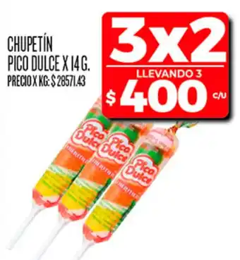 Pico Dulce chupetín