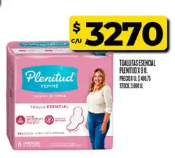 Supermercados DIA Plenitud toalla esencial oferta