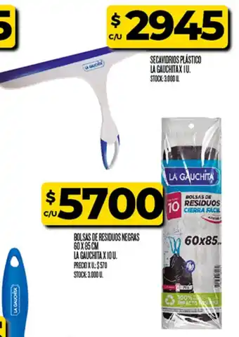 Supermercados DIA La gauchita secavidrios plástico oferta
