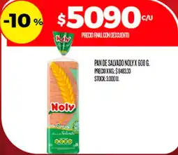 Supermercados DIA Noly pan de salvado oferta