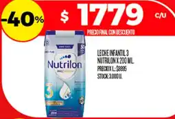 Supermercados DIA Nutrilon leche infantil 3 oferta