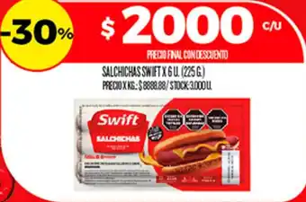 Supermercados DIA Swift salchichas oferta