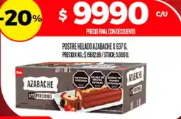 Supermercados DIA Azabache postre helado oferta