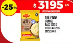Supermercados DIA Maggi puré de papas cremoso oferta