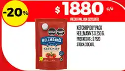 Supermercados DIA Hellmann's ketchup oferta