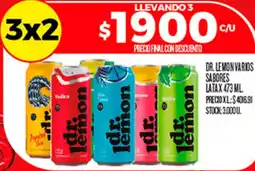 Supermercados DIA Dr. lemon varios sabores oferta
