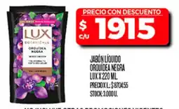 Supermercados DIA Lux jabón líquido orquídea negra oferta