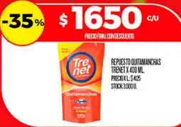 Supermercados DIA Trenet quitamanchas oferta