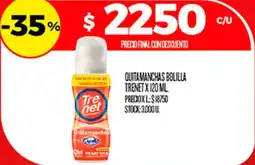 Supermercados DIA Trenet quitamanchas bolilla oferta