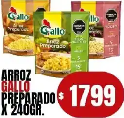 Supermercados Mariano Max Gallo arroz preparado oferta