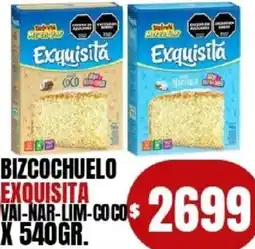 Supermercados Mariano Max Exquisita bizcochuelo oferta
