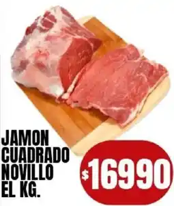 Supermercados Mariano Max Jamon cuadrado novillo oferta