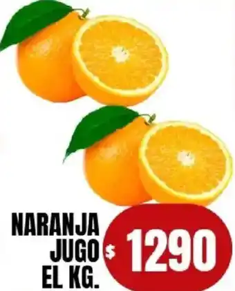 Supermercados Mariano Max Naranja jugo oferta