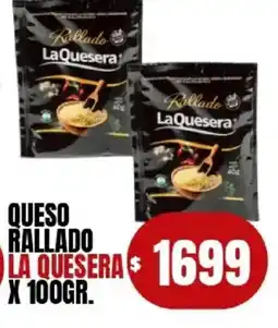 Supermercados Mariano Max La quesera queso rallado oferta