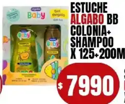 Supermercados Mariano Max Algabo estuche bb colonia+ shampoo oferta