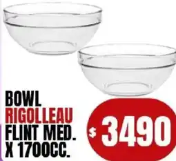 Supermercados Mariano Max Rigolleau bowl flint med. oferta