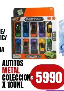 Supermercados Mariano Max Metal autitos coleccions oferta